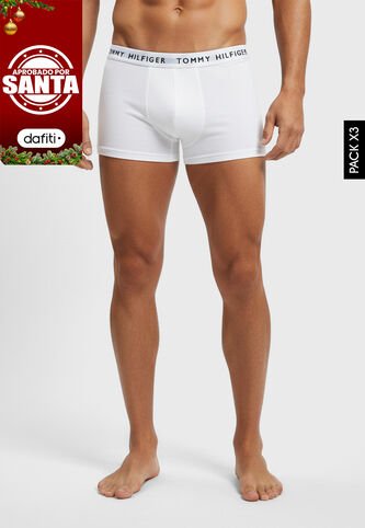 Bóxer Trío TOMMY HILFIGER Blanco Tommy Hilfiger