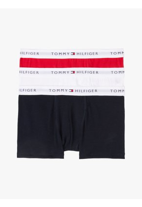 Pack Azul De 3 Calzoncillos Trunk Signature Tommy Hilfiger