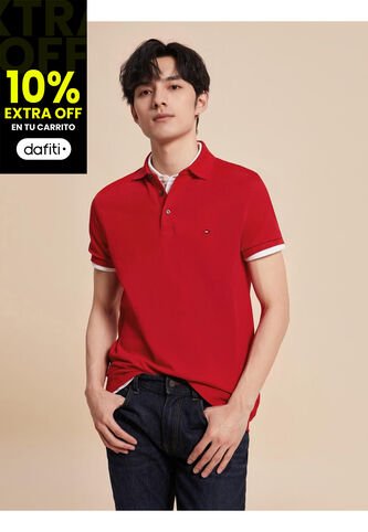 Saco Polo Para Hombre Rojo Tommy Hilfiger Tommy Hilfiger