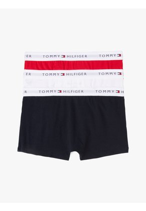 Pack Azul De 3 Calzoncillos Trunk Signature Tommy Hilfiger