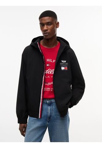 Cortavientos Negro TH X Cadillac Formula 1® Team Con Capota Tommy Hilfiger Tommy Hilfiger