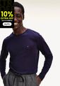 Camiseta De Manga Larga Con Corte Slim de Tommy Hilfiger