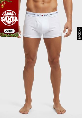 Bóxer Trío TOMMY HILFIGER Blanco Tommy Hilfiger