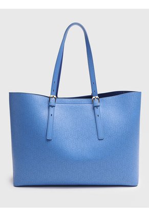 Bolso Azul Tote Con Asa Tommy Hilfiger
