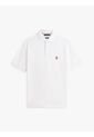 Polo Blanco Archive Crest Con Logo Tommy Hilfiger de Tommy Hilfiger
