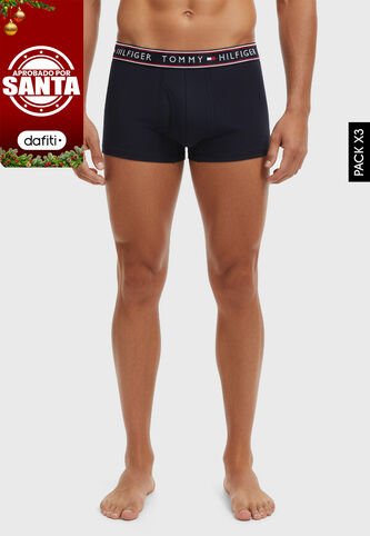 Bóxer x3 TOMMY HILFIGER Multicolor Tommy Hilfiger
