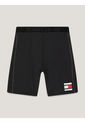 Pantaloneta Negra De Ciclista Tommy Remastered Tommy Jeans de Tommy Hilfiger
