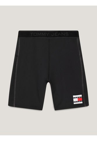 Pantaloneta Negra De Ciclista Tommy Remastered Tommy Jeans Tommy Hilfiger