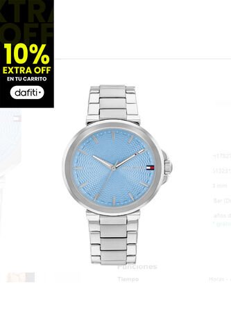 Reloj Tommy Hilfiger Modelo 1782777 Plateado Mujer Tommy Hilfiger
