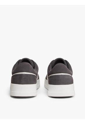 Tenis Gris Con Mezcla De Texturas Tommy Hilfiger