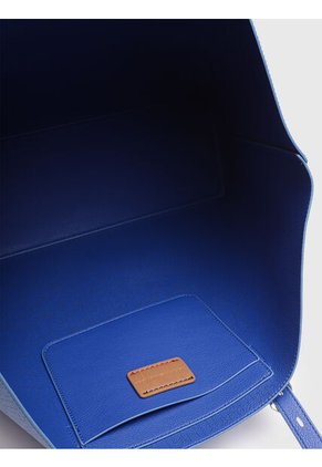 Bolso Azul Tote Con Asa Tommy Hilfiger