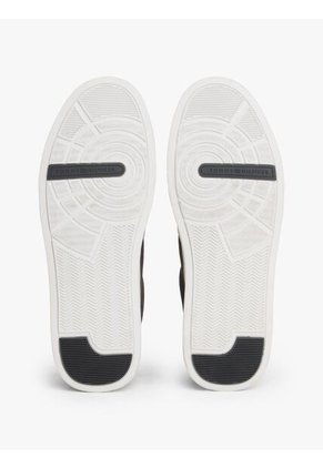 Tenis Gris Con Mezcla De Texturas Tommy Hilfiger