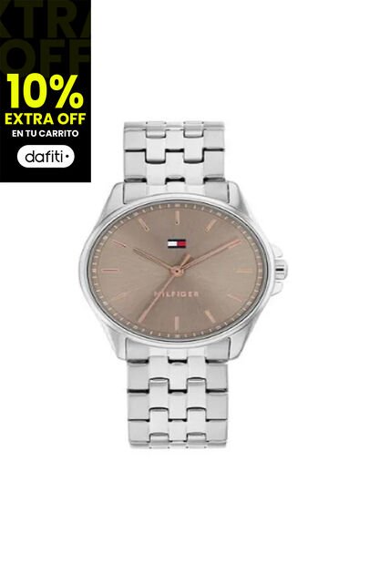 Reloj Tommy Hilfiger Modelo 2770215 Plateado Mujer