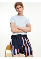 Camiseta Celeste De Cuello Redondo Y Corte Extra Slim Tommy Hilfiger de Tommy Hilfiger