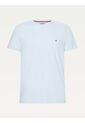Camiseta Celeste De Cuello Redondo Y Corte Extra Slim Tommy Hilfiger de Tommy Hilfiger