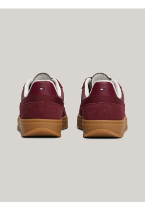 Tenis Rojo Deportivas Heritage De Ante Tommy Hilfiger