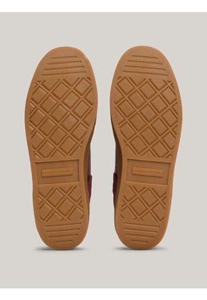 Tenis Rojo Deportivas Heritage De Ante Tommy Hilfiger