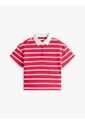 Polo Rojo De Rugby De Piqué Con Corte Amplio Tommy Hilfiger de Tommy Hilfiger