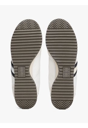 Tenis Negro De Running Con Mezcla De Texturas Tommy Hilfiger