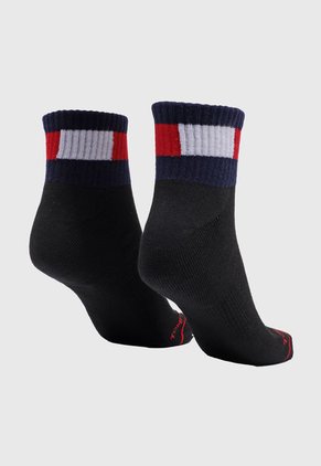 Medias X6 Negro-Azul-Rojo Tommy Hilfiger