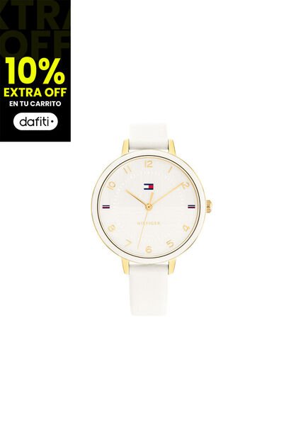 Reloj Tommy Hilfiger Modelo 1782582 Blanco Mujer