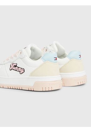 Tenis Casual Para Niña Blanco Tommy Hilfiger