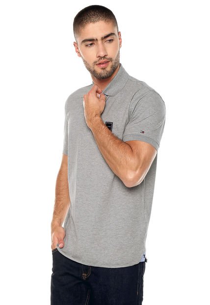 Polo Gris Tommy Hilfiger