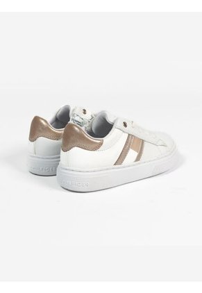 Tenis Casual Para Niña Blanco Tommy Hilfiger