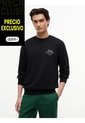 Saco Negro De Cuello Redondo Con Logo Script Tommy Hilfiger de Tommy Hilfiger