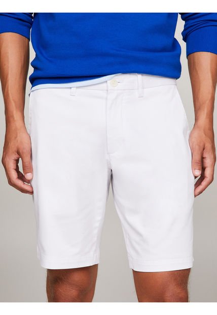 Bermuda Blanca Chino Brooklyn Colección 1985 Tommy Hilfiger