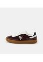 Tenis Vinotinto Con Monograma TH Para Mujer Tommy Hilfiger de Tommy Hilfiger