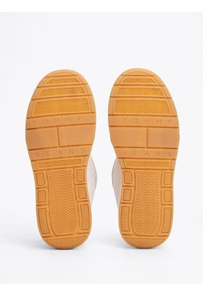 Tenis Gris De Ante Con Cordones Tommy Hilfiger