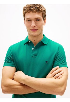 Polo Azul 1985 De Corte Regular Tommy Hilfiger