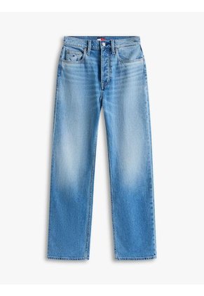 Jeans Azul Layra Talle Alto De Corte Slim Tommy Jeans