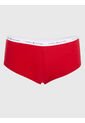 Boyshort Rojo Con Monogramas TH Y Logo En La Cintura Tommy Hilfiger de Tommy Hilfiger