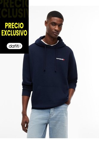 Buzo Multicolor Con Capota De Corte Regular Con Logo Estampado Tommy Jeans Tommy Hilfiger