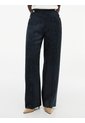 Pantalón Azul De Pierna Ancha Con Raya Diplomática Y Lino Tommy Hilfiger de Tommy Hilfiger