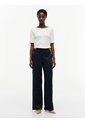 Pantalón Azul De Pierna Ancha Con Raya Diplomática Y Lino Tommy Hilfiger de Tommy Hilfiger