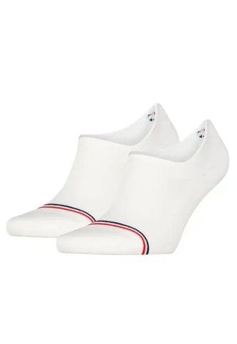 Pack Blanco De Dos Pares De Medias Tobilleros Tommy Hilfiger Tommy Hilfiger