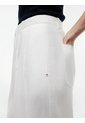 Pantalón Blanco De Pierna Ancha En Mezcla De Lino Tommy Hilfiger de Tommy Hilfiger