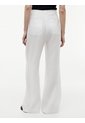Pantalón Blanco De Pierna Ancha En Mezcla De Lino Tommy Hilfiger de Tommy Hilfiger