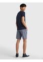 Camiseta Slim Fit Azul Cuello En V Esencial Algodón Para Hombre Tommy Hilfiger de Tommy Hilfiger