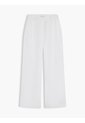 Pantalón Blanco De Pierna Ancha En Mezcla De Lino Tommy Hilfiger de Tommy Hilfiger