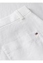 Pantalón Blanco De Pierna Ancha En Mezcla De Lino Tommy Hilfiger de Tommy Hilfiger