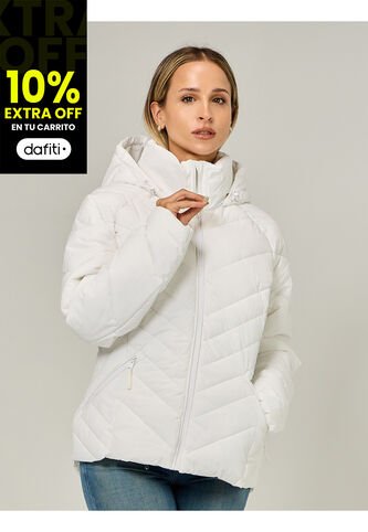 Chaqueta Blanca Ligera Acolchada Tommy Hilfiger Tommy Hilfiger