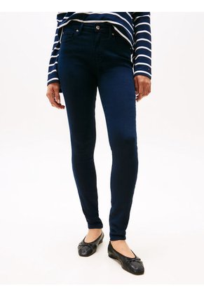 Jeans Azul Como Ceñidos De Talle Medio Tommy Hilfiger