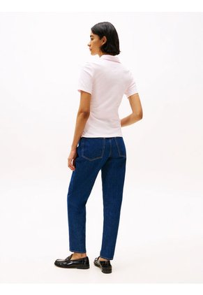 Polo Rosa 1985 Collection Slim De Piqué Tommy Hilfiger