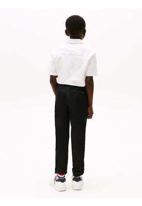 Pantalón Negro Chino Essential 1985 Regular Tommy Hilfiger