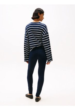 Jeans Azul Como Ceñidos De Talle Medio Tommy Hilfiger