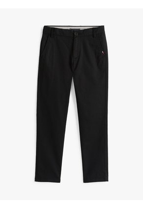 Pantalón Negro Chino Essential 1985 Regular Tommy Hilfiger
